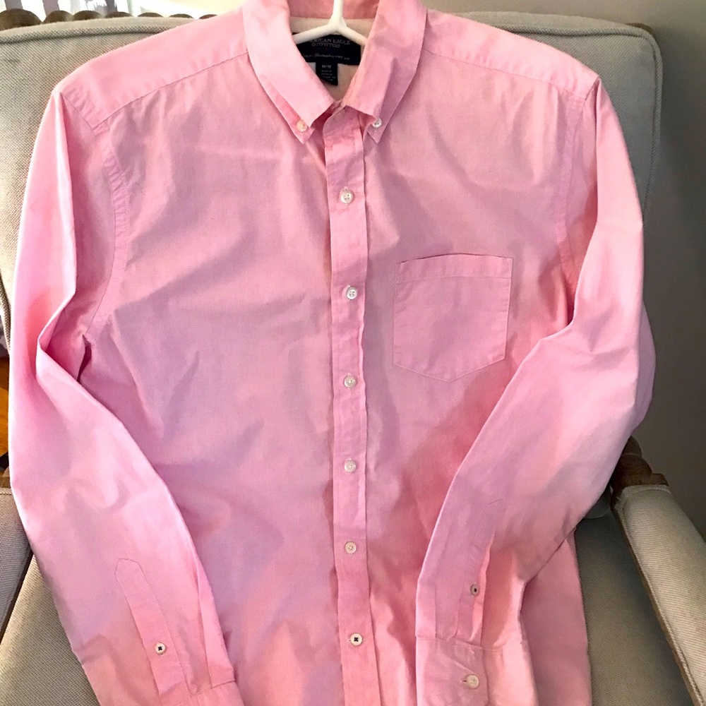 L/S button down shirt pink